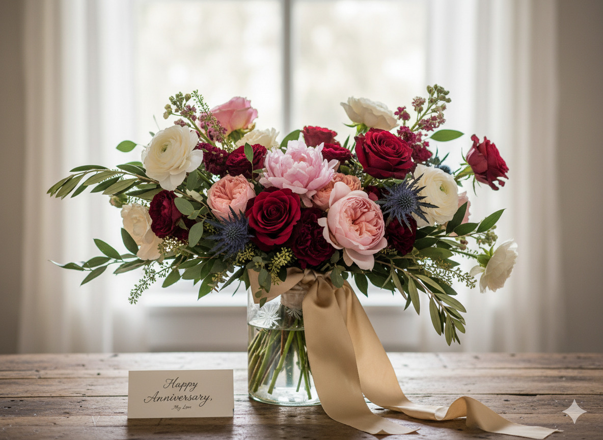 Custom bouquets designed for special occasions